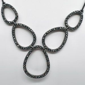 🔴 CLEARANCE! Lia Sophia Gunmetal Necklace